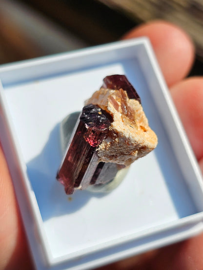 Tourmaline rose (Rubellite) de Madagascar