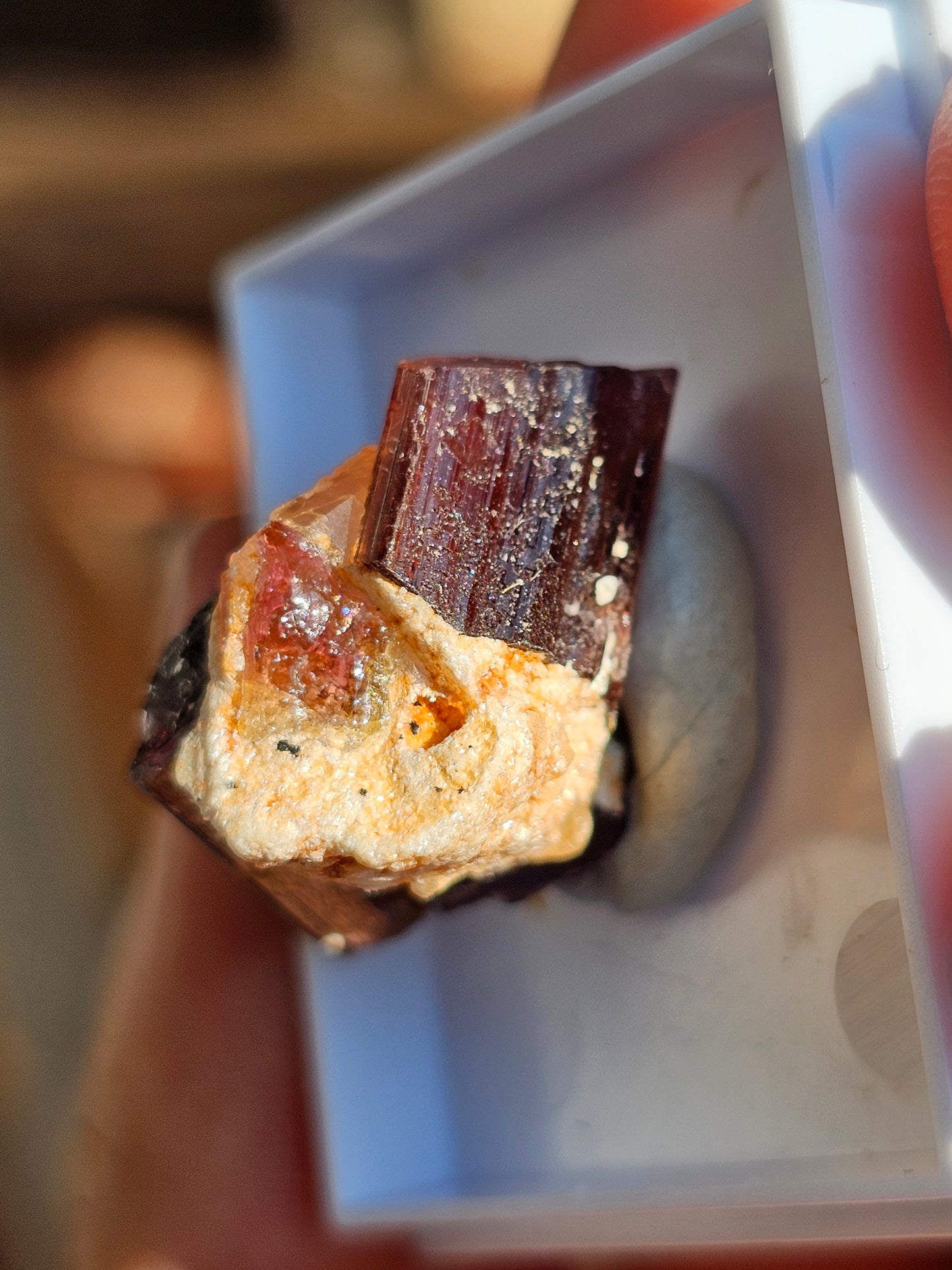 Tourmaline rose (Rubellite) de Madagascar