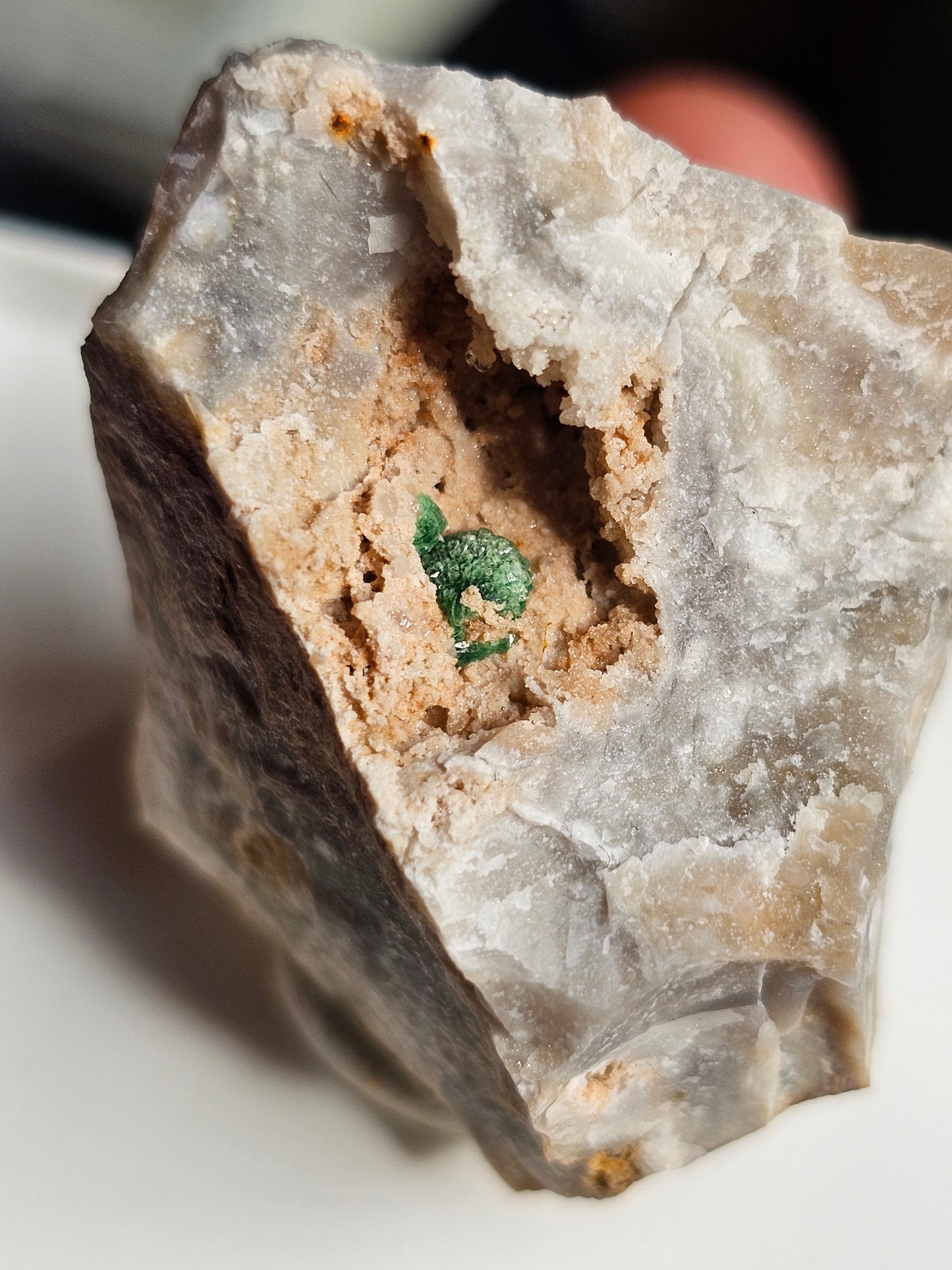 Variscite cristallisée du Brésil V5