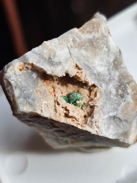 Variscite cristallisée du Brésil V5