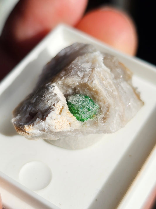 Variscite cristallisée du Brésil V6