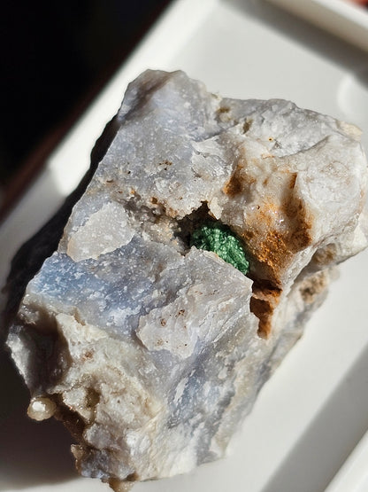 Variscite cristallisée du Brésil V8