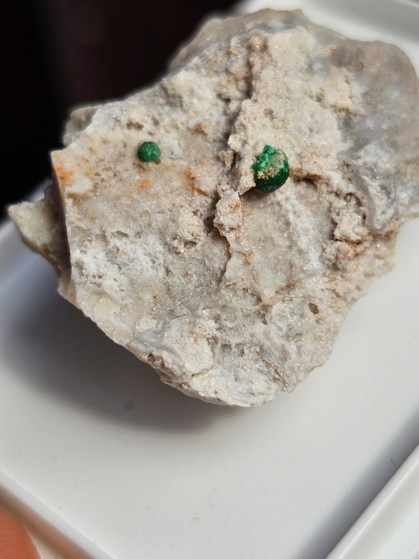 Variscite cristallisée du Brésil V13