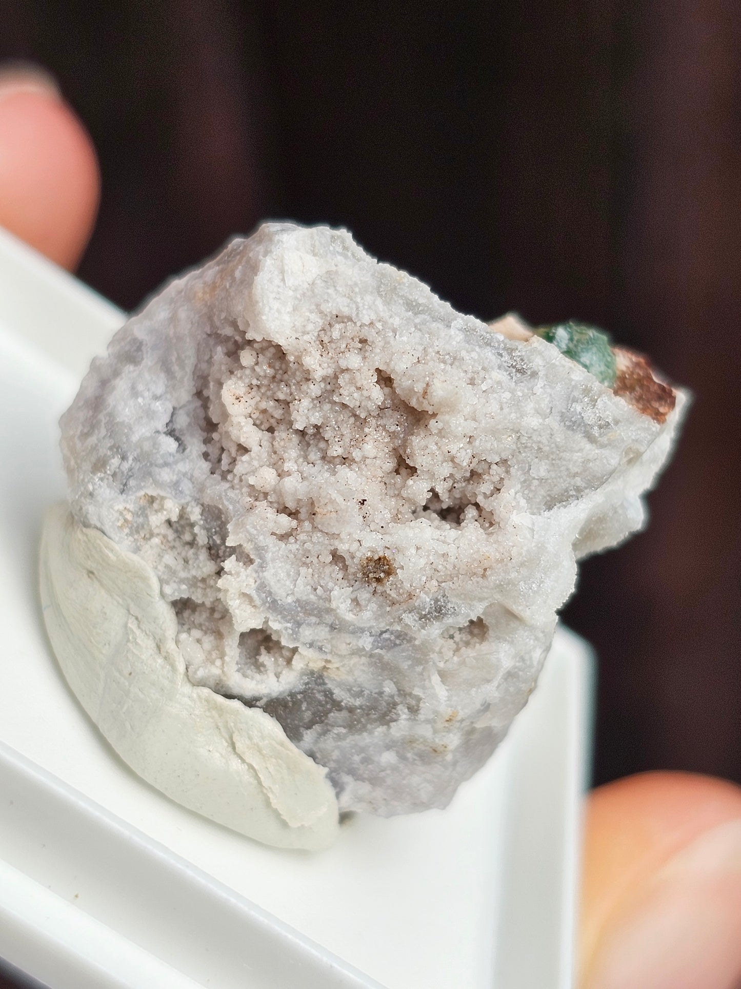 Variscite cristallisée du Brésil V15