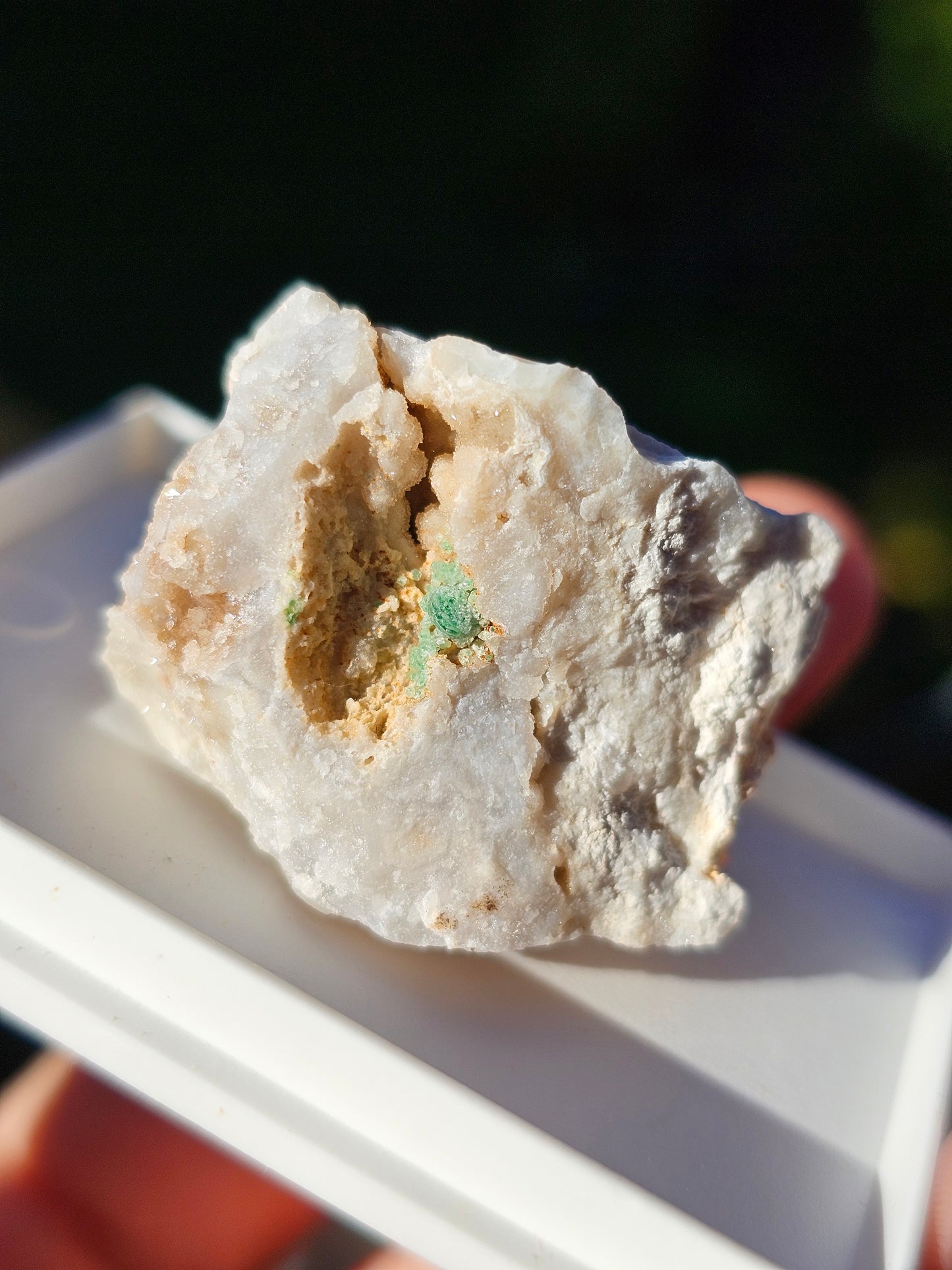 Variscite cristallisée du Brésil V16