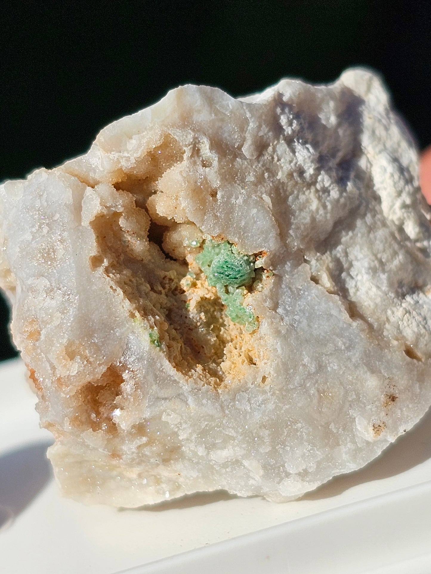 Variscite cristallisée du Brésil V16