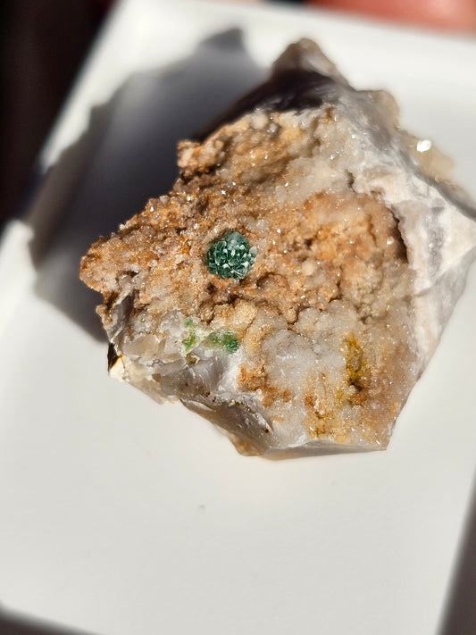 Variscite cristallisée du Brésil V19