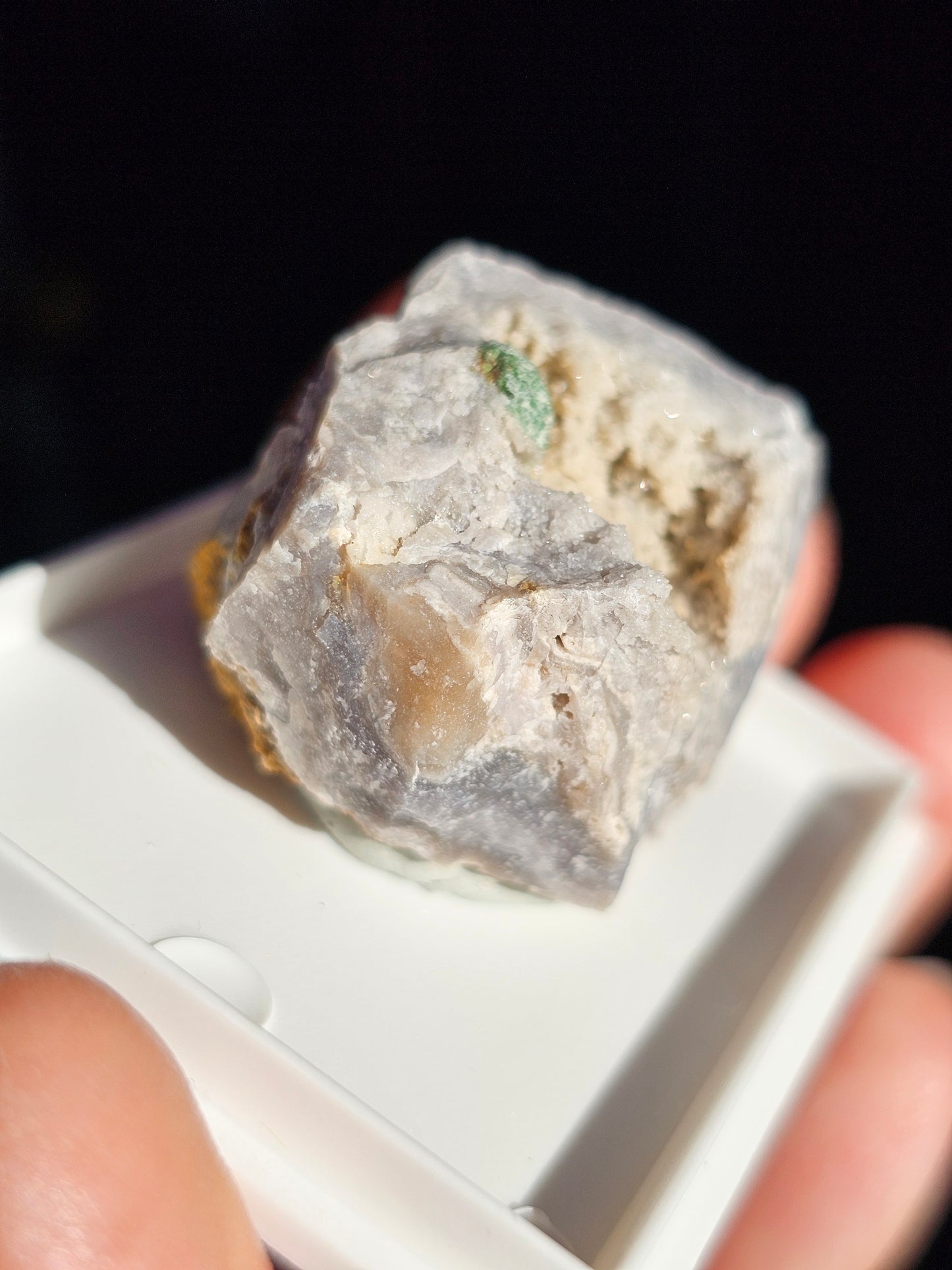 Variscite cristallisée du Brésil V23