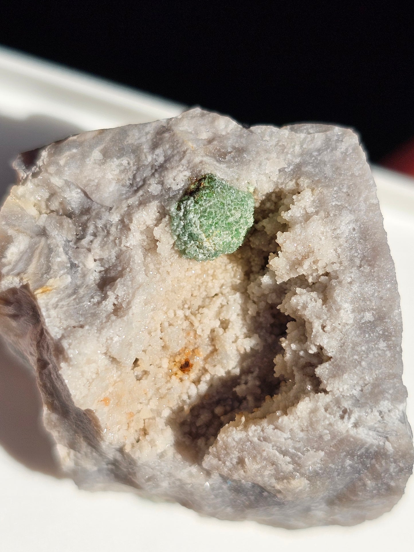 Variscite cristallisée du Brésil V23