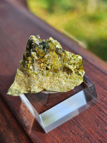 Mélange grenat, épidote et diopside n°5