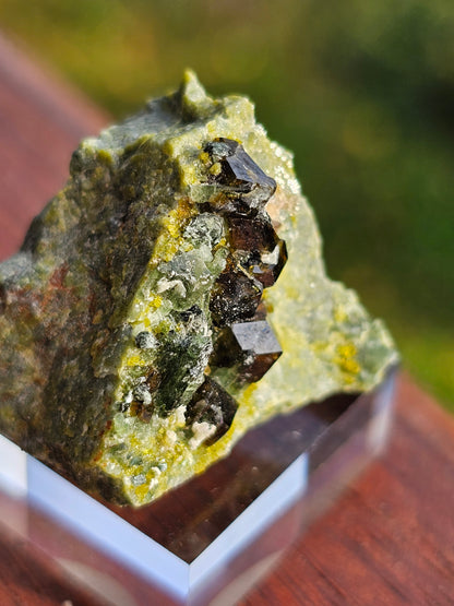 Mélange grenat, épidote et diopside n°9