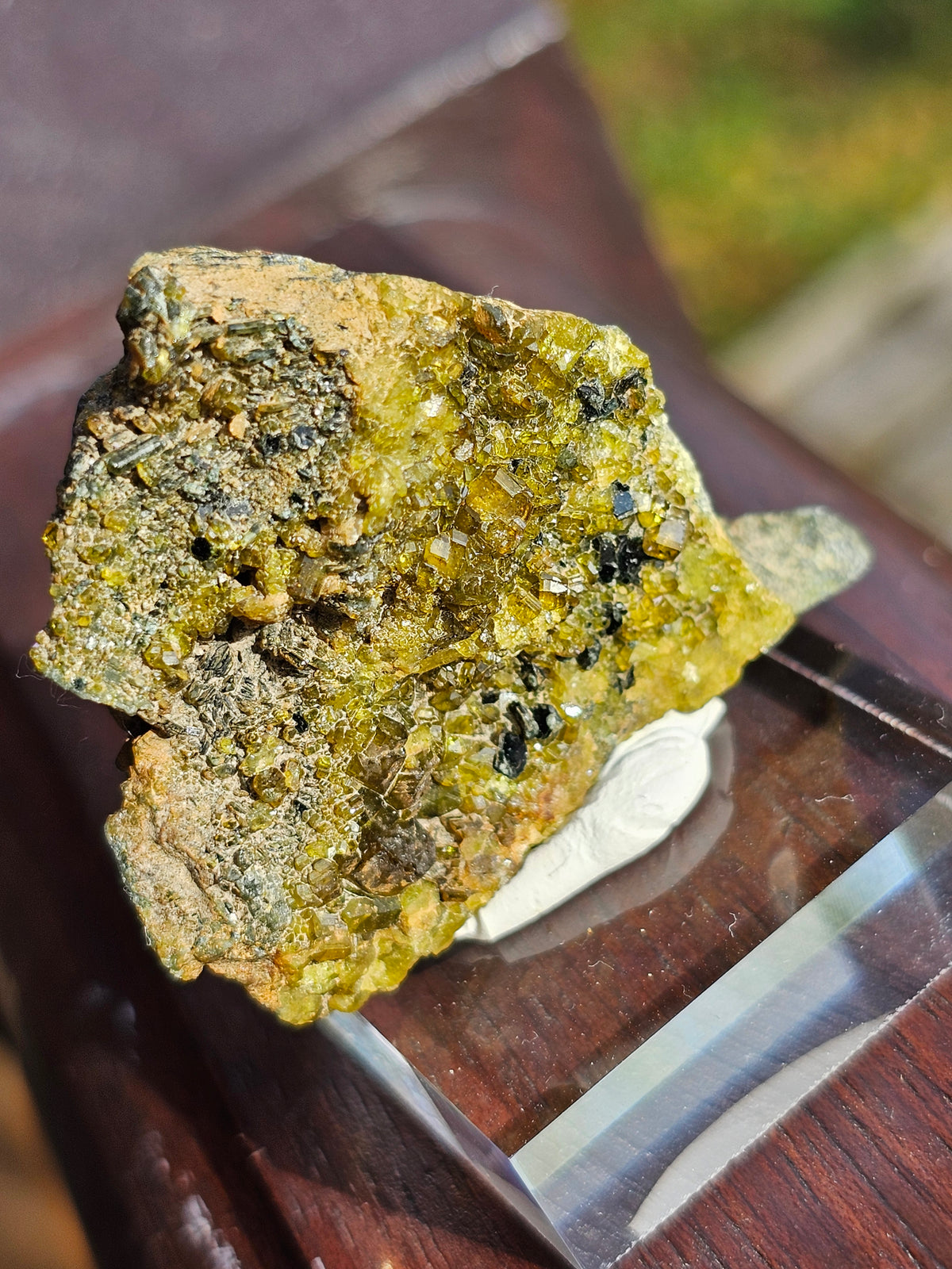 mélange de Grenat, Diopside et Epidote