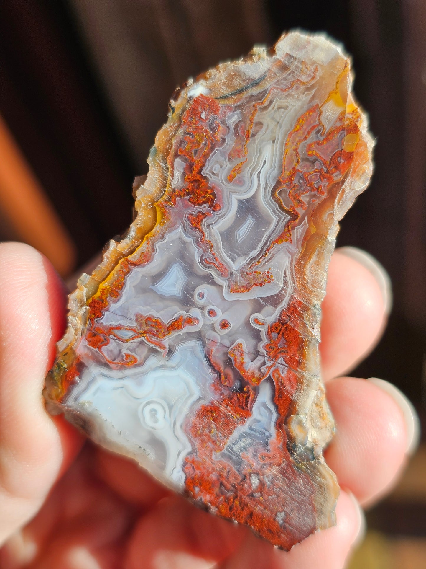 Sciage d'Agate du Maroc E