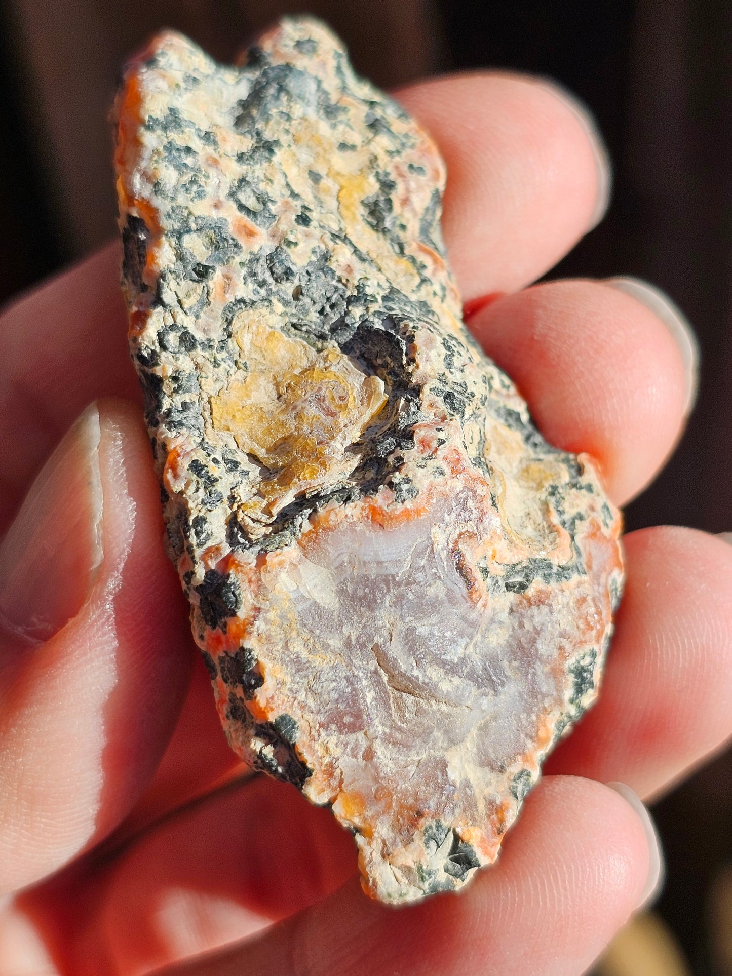 Sciage d'Agate du Maroc G