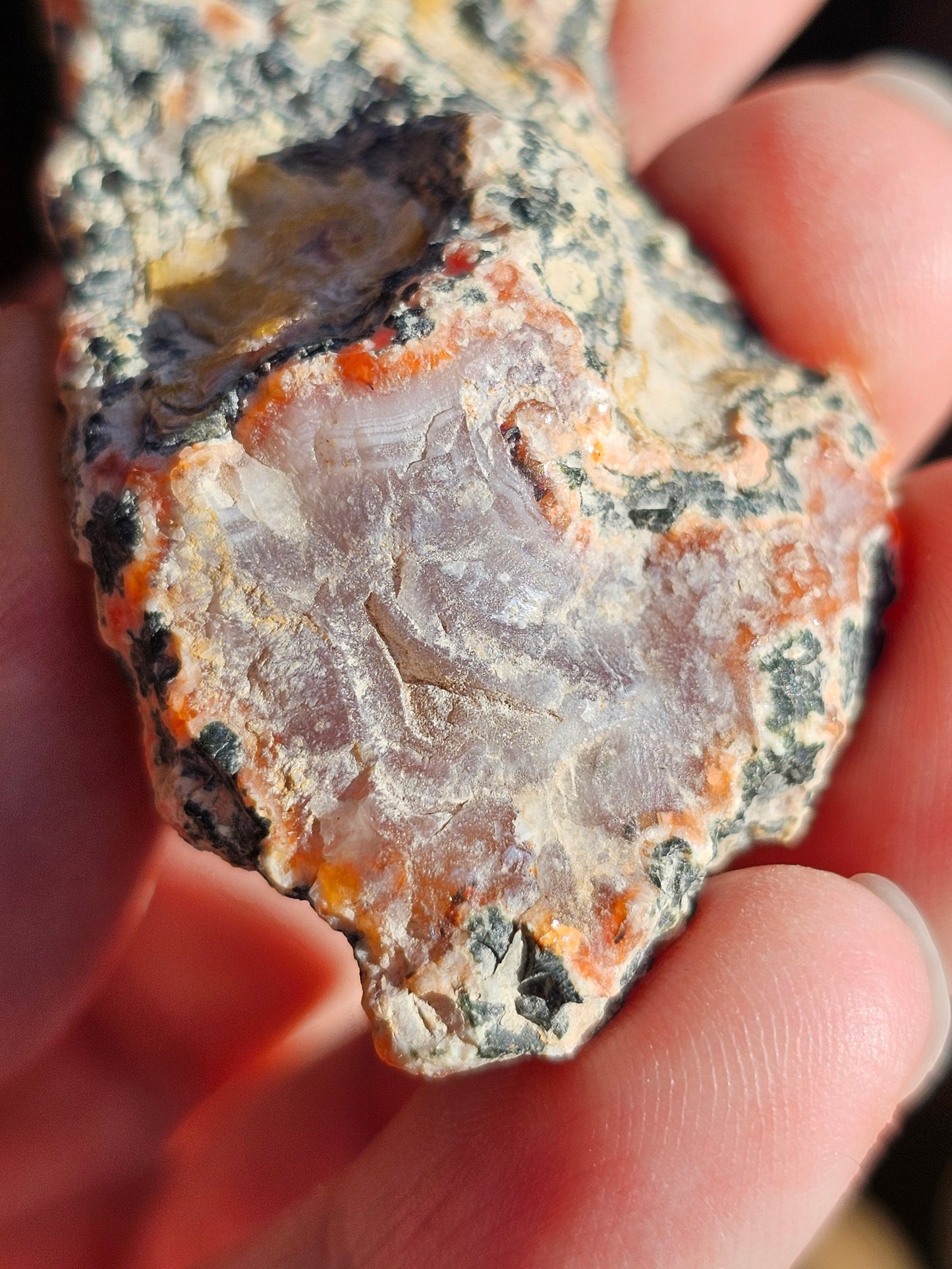 Sciage d'Agate du Maroc G