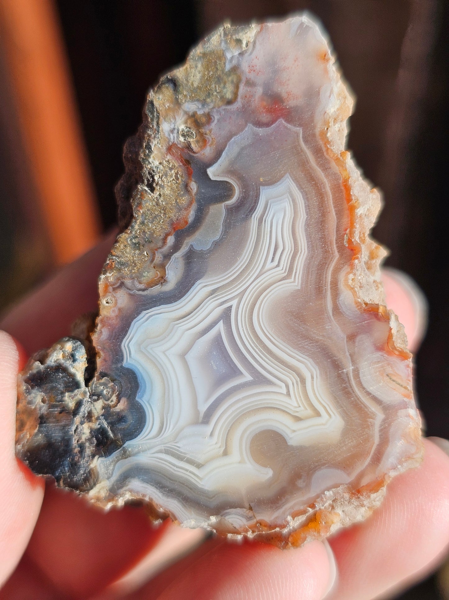 Sciage d'Agate du Maroc J