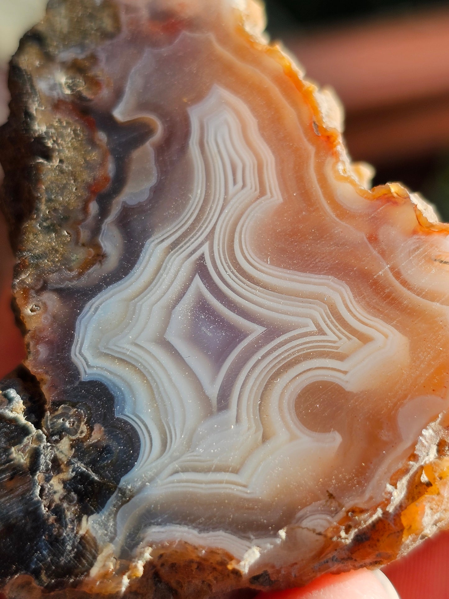 Sciage d'Agate du Maroc J