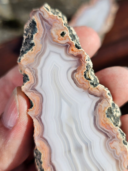 Géode Agate entière du Maroc K