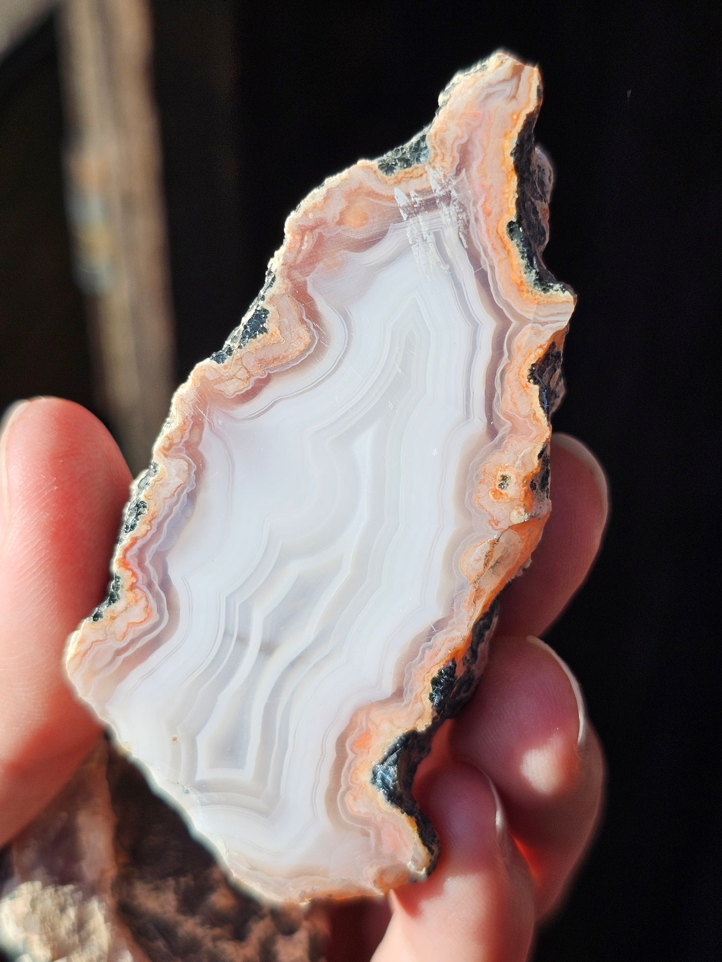 Géode Agate entière du Maroc K