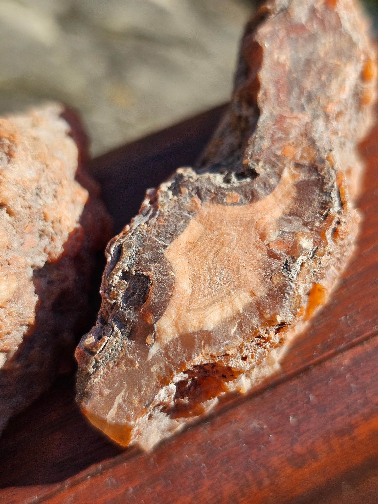 Géode Agate entière du Maroc L