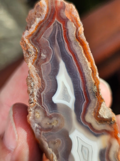 Géode Agate entière du Maroc L