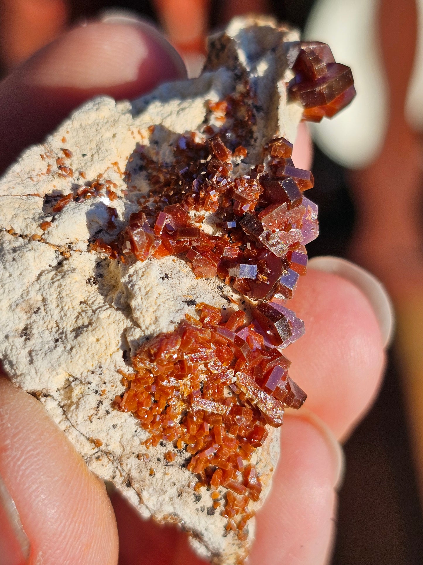 Vanadinite du Maroc n°3