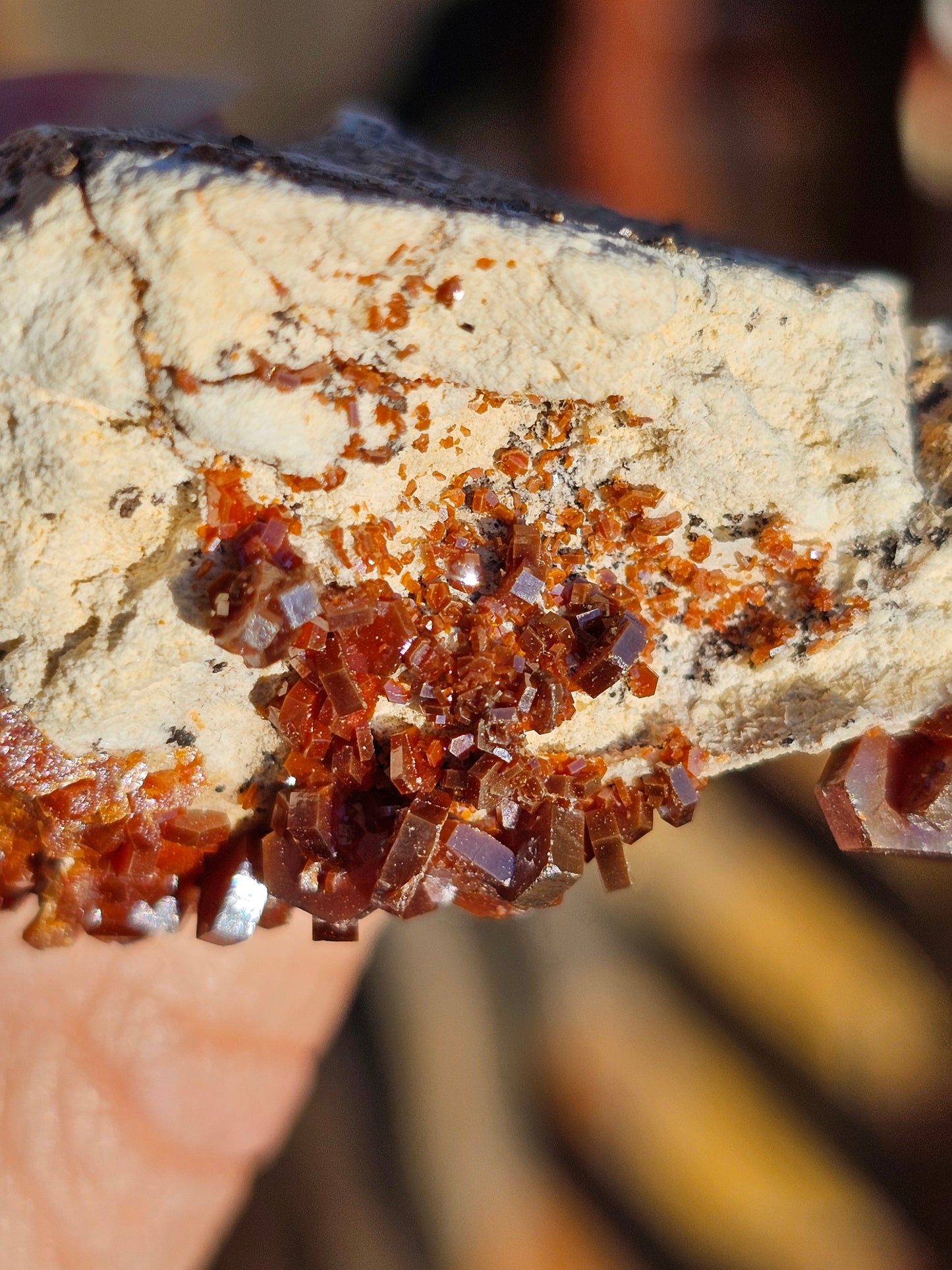 Vanadinite du Maroc n°3