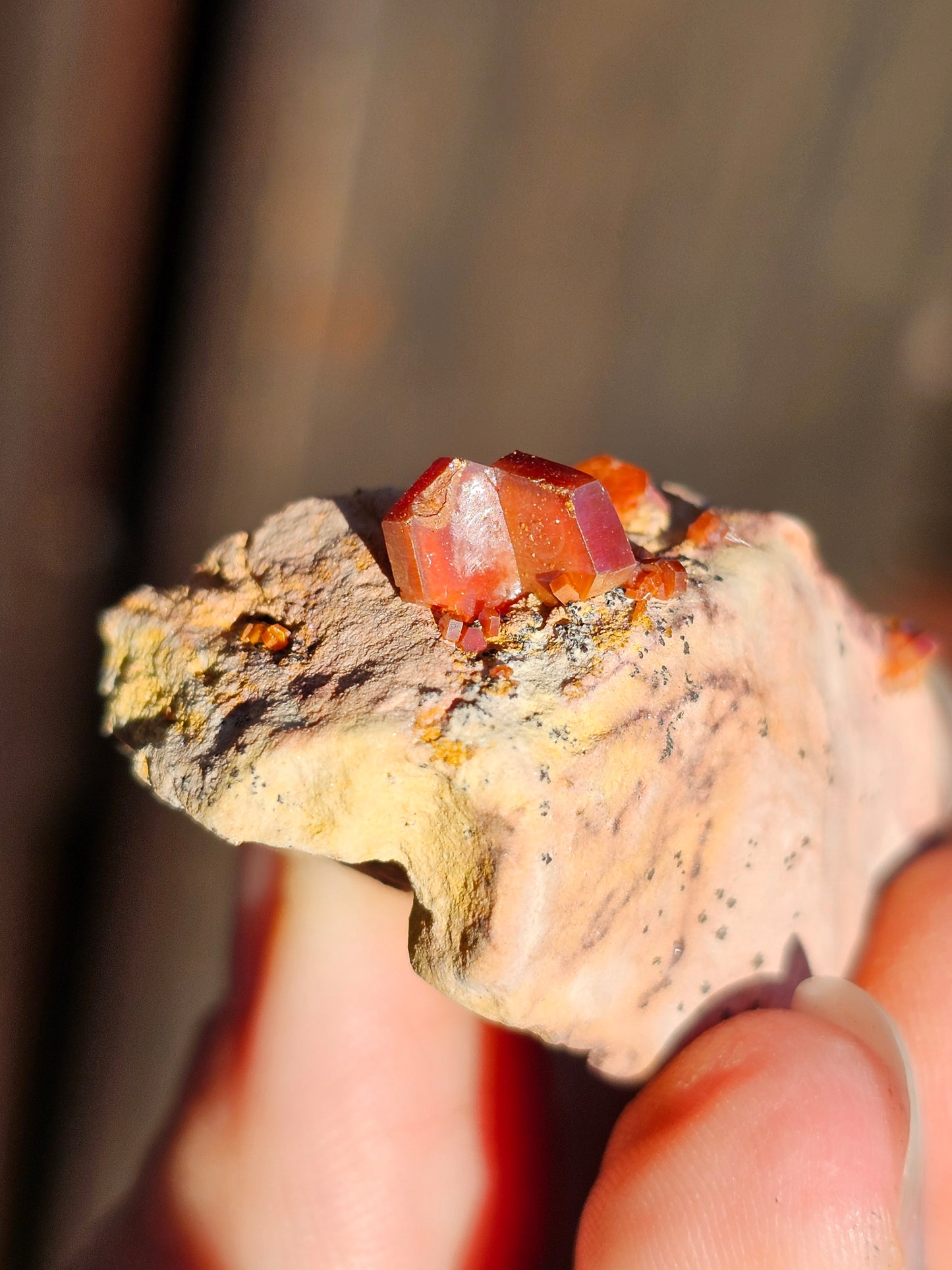 Vanadinite du Maroc n°4