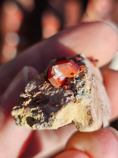 Vanadinite du Maroc n°4