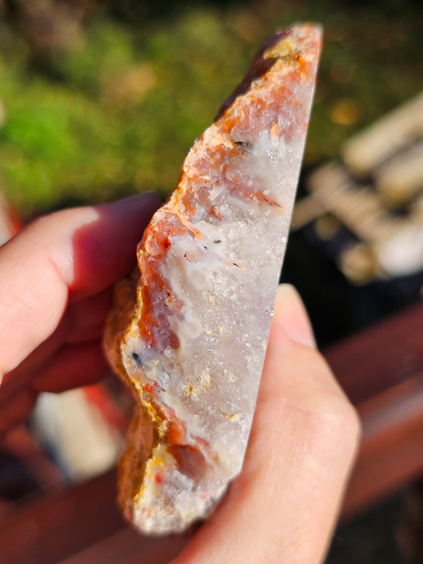 Sciage d'Agate du Maroc Q