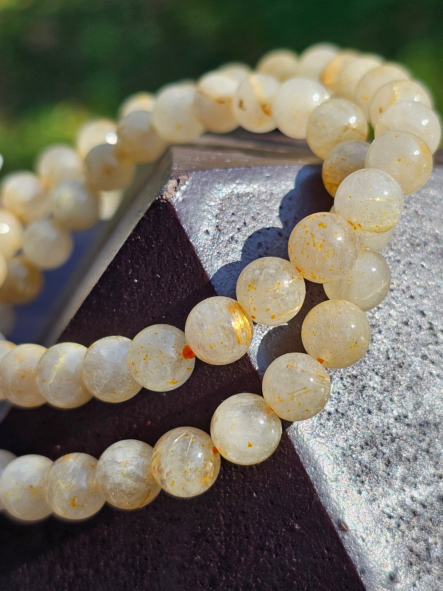 Bracelet Quartz rutile