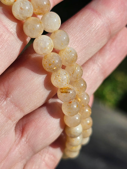 Bracelet Quartz rutile