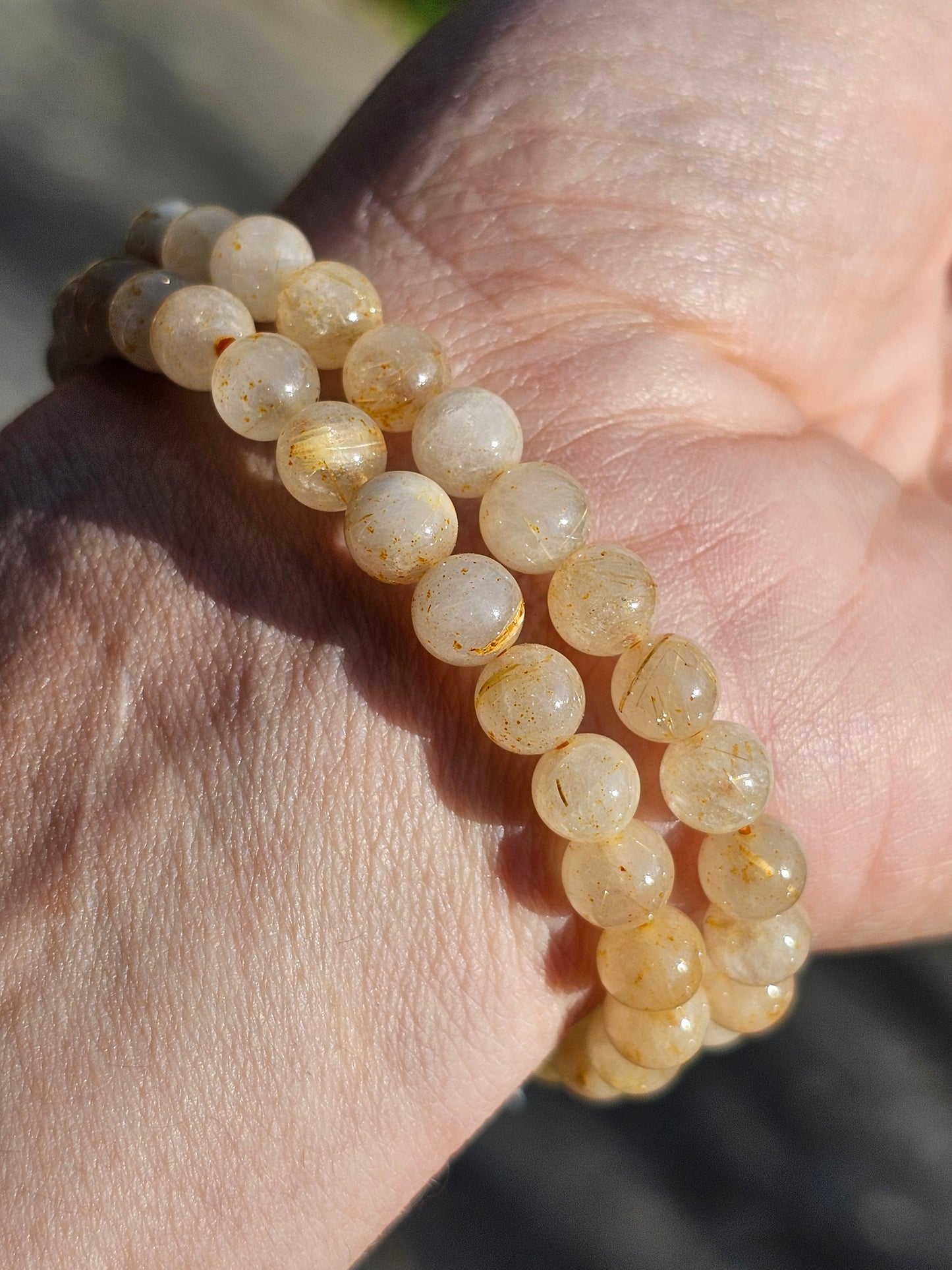 Bracelet Quartz rutile