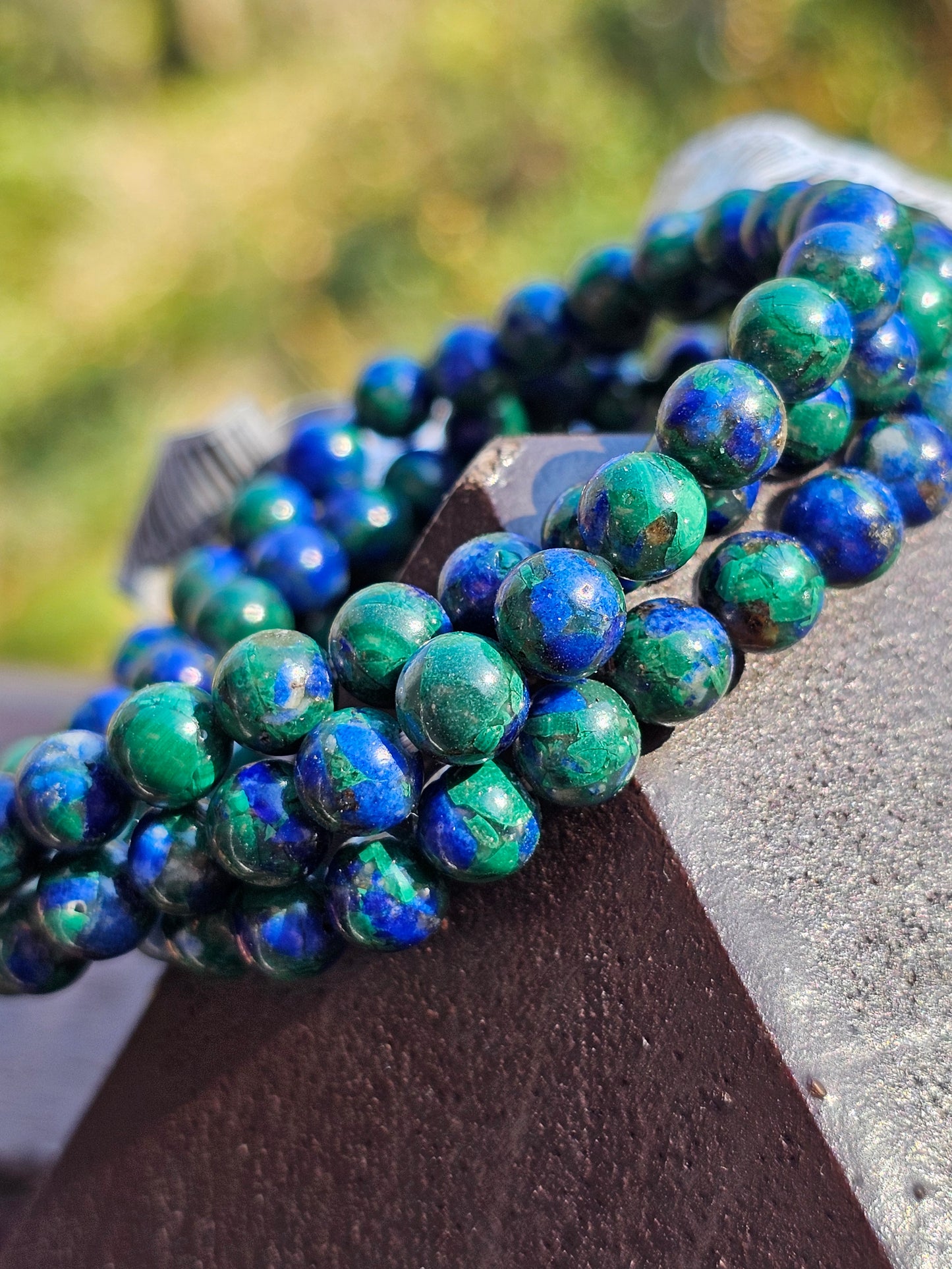 Bracelet Azurite Malachite