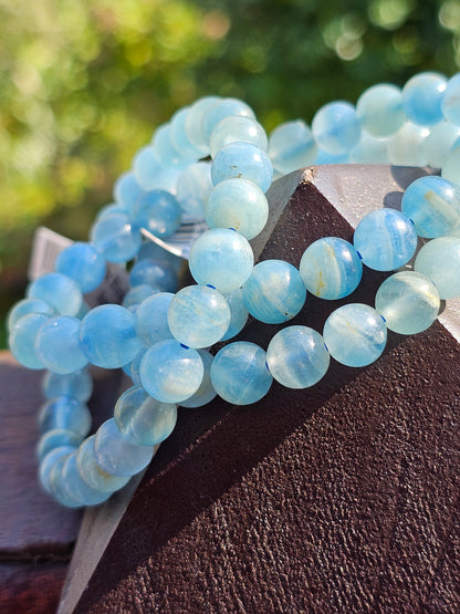 Bracelet Calcite bleue