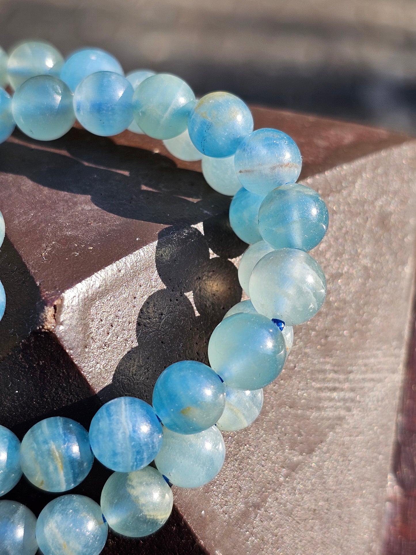 Bracelet Calcite bleue