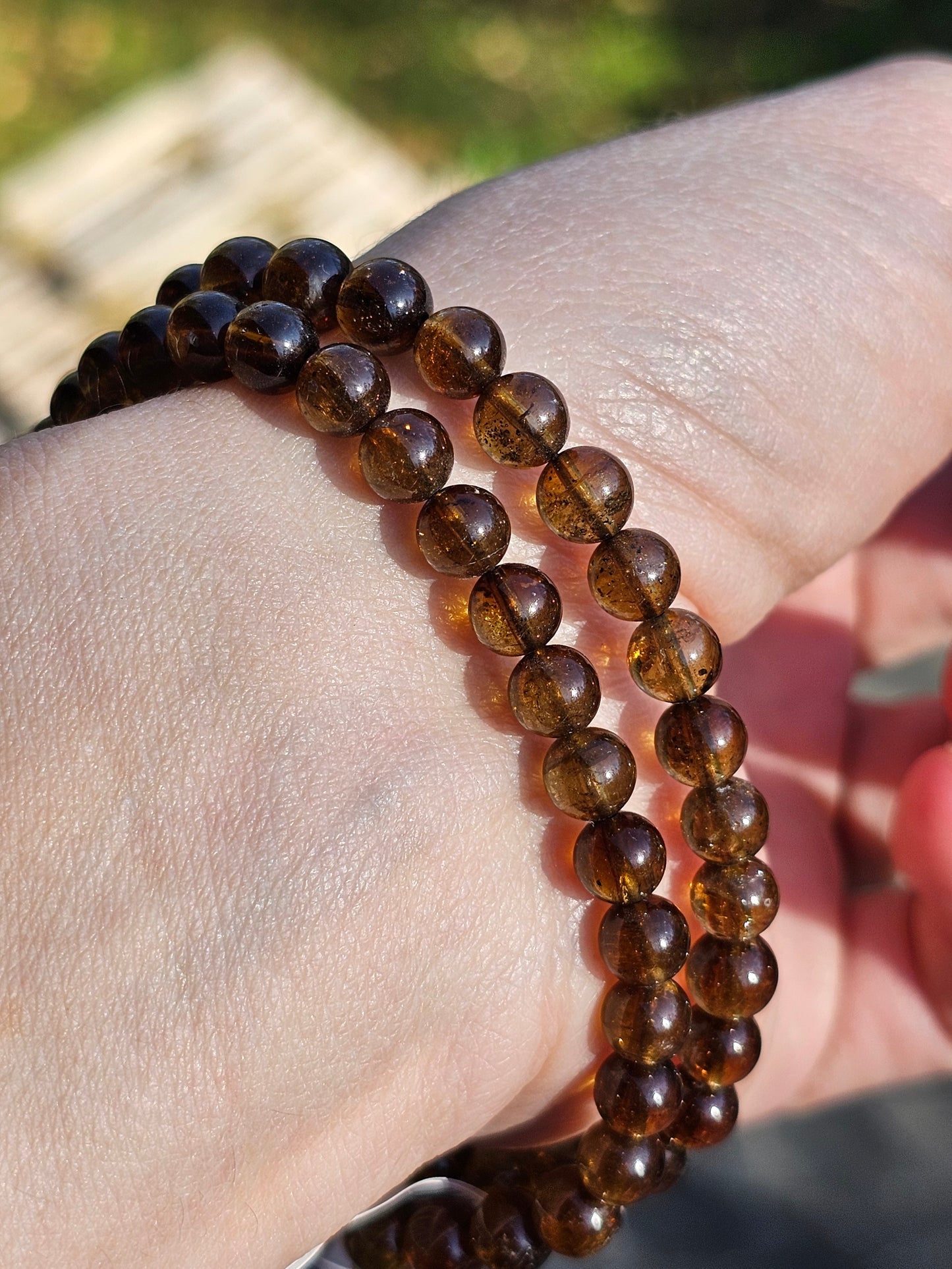 Bracelet Tourmaline brune (Dravite)