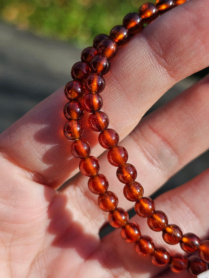 Bracelet Grenat hessonite