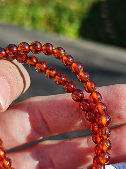 Bracelet Grenat hessonite