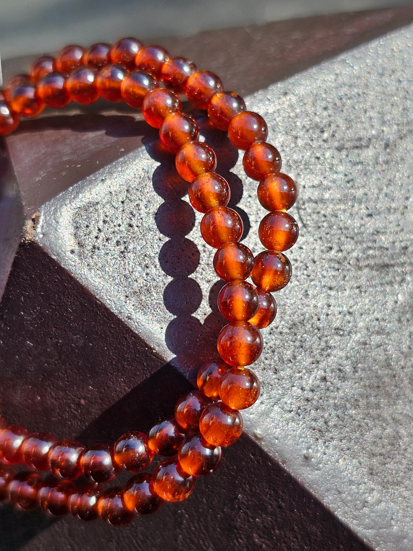 Bracelet Grenat hessonite