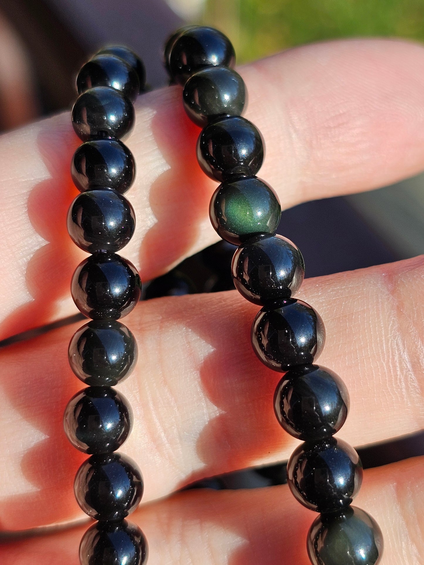 Bracelet Obsidienne Œil Céleste (4 tailles)