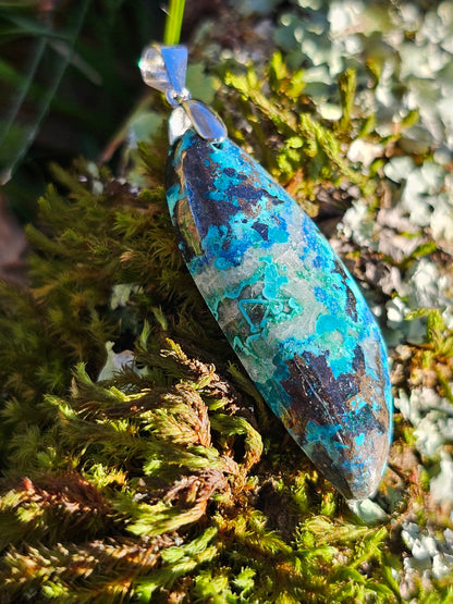 Pendentif en Chrysocolle n°2