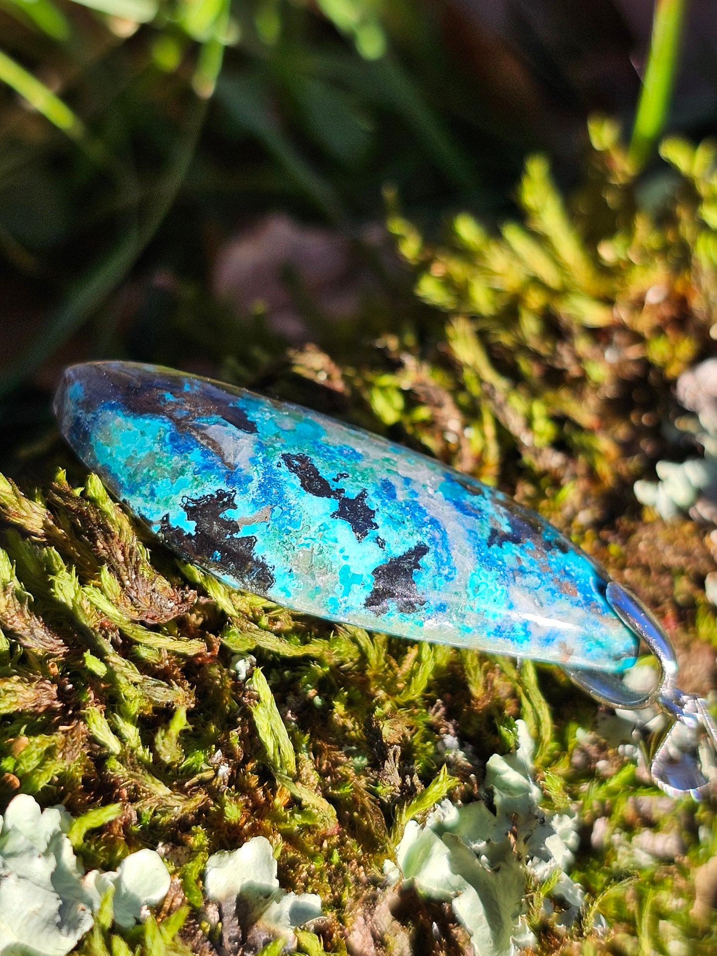 Pendentif en Chrysocolle n°2