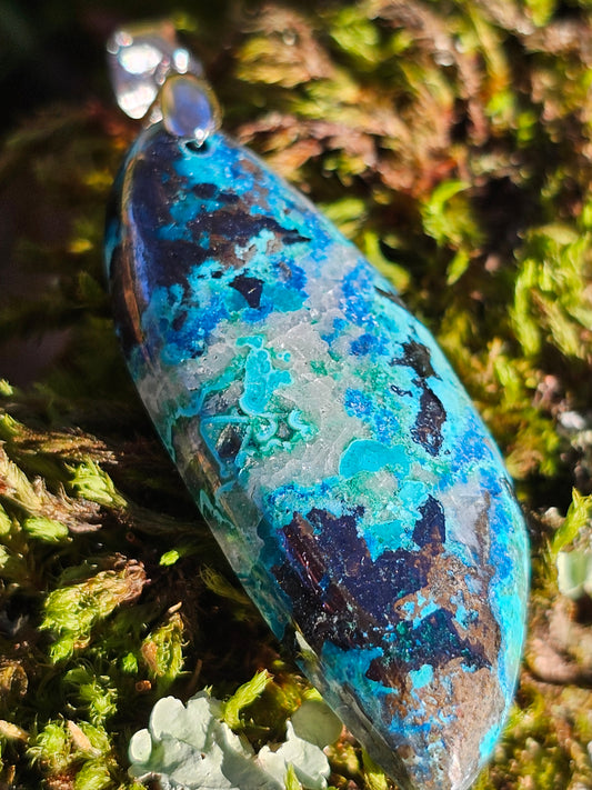 Pendentif en Chrysocolle n°2