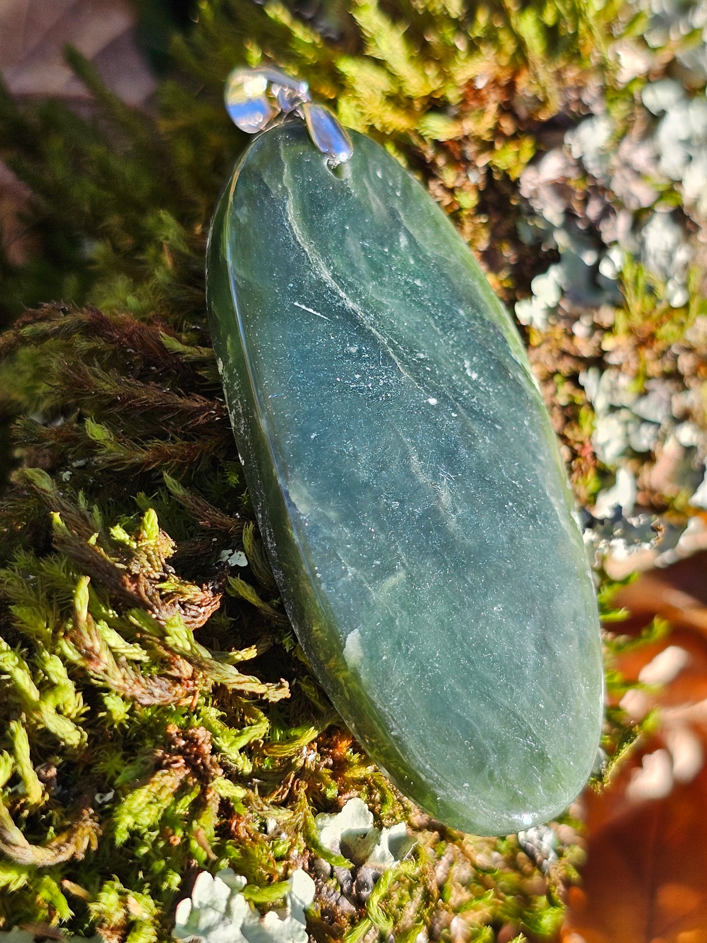 Pendentif en Jade néphrite JN2