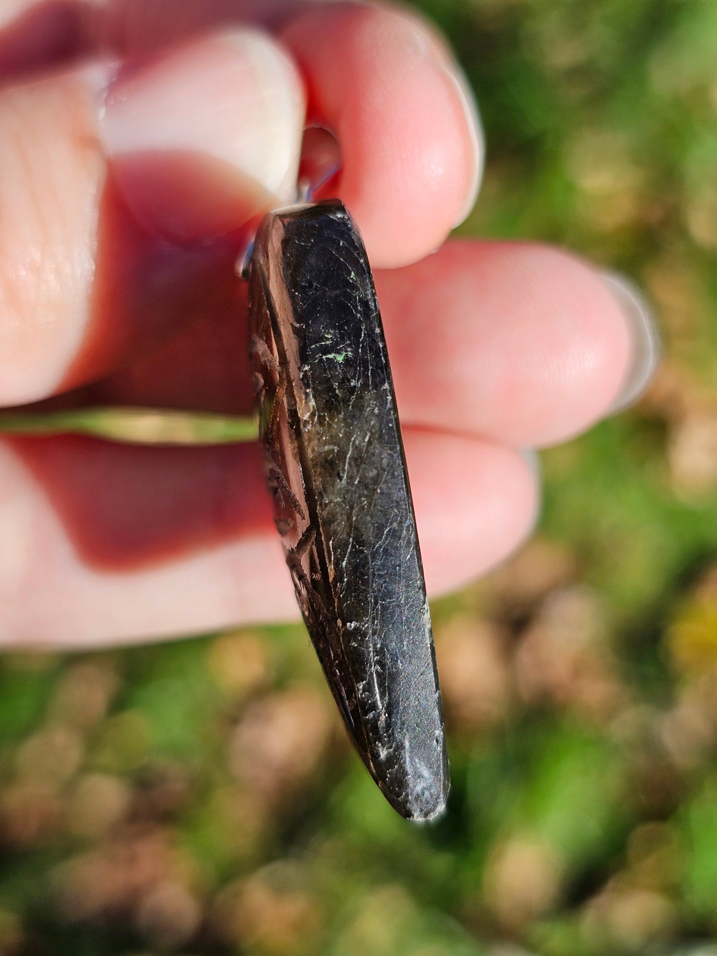 Pendentif Labradorite sculptée n°2