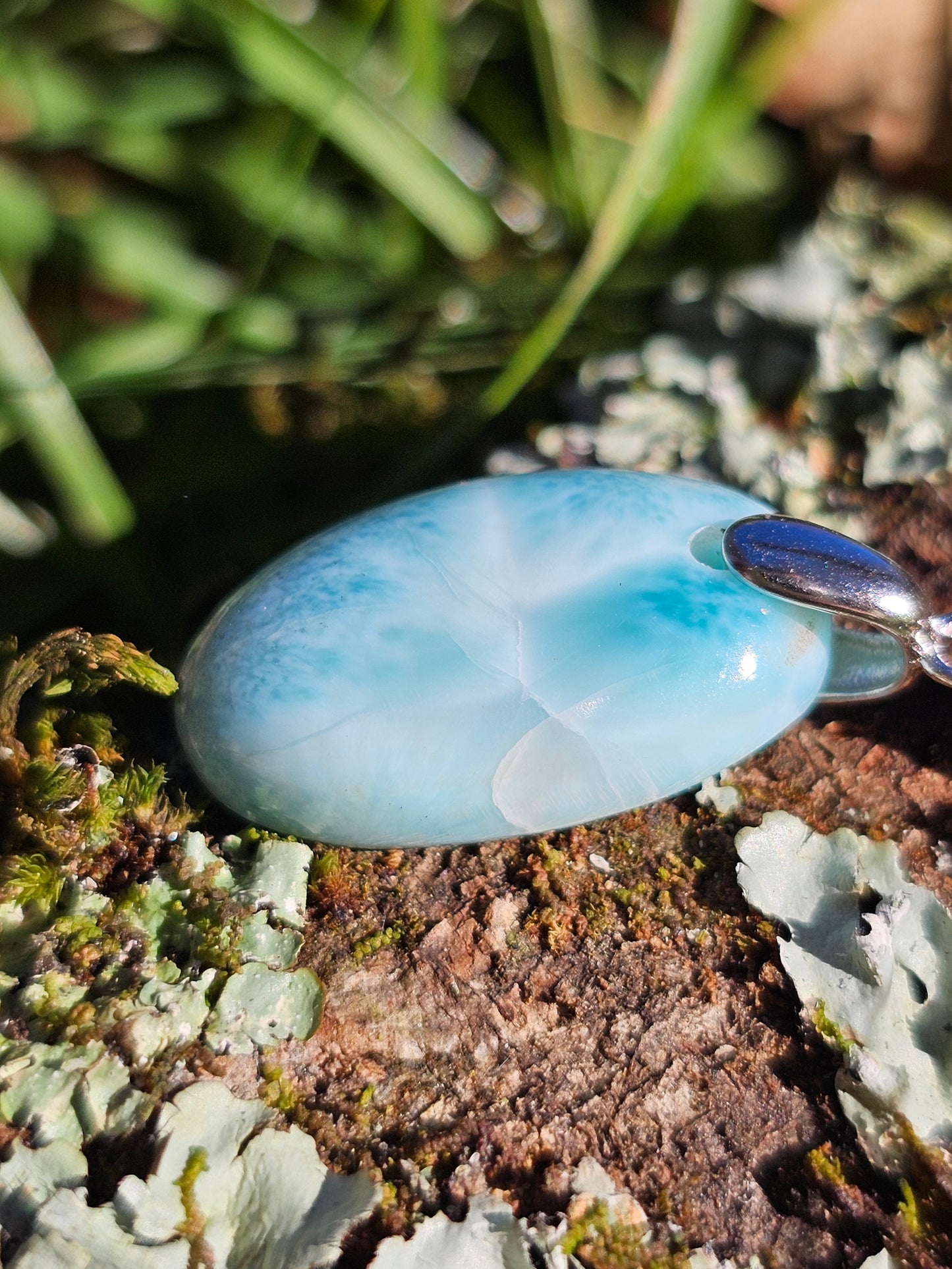 Pendentif en Larimar C