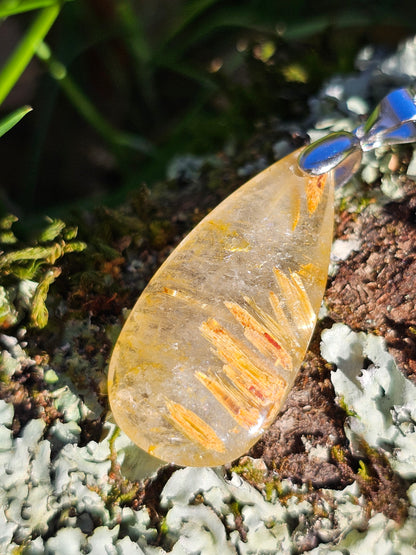 Pendentif en Quartz Rutile n°3