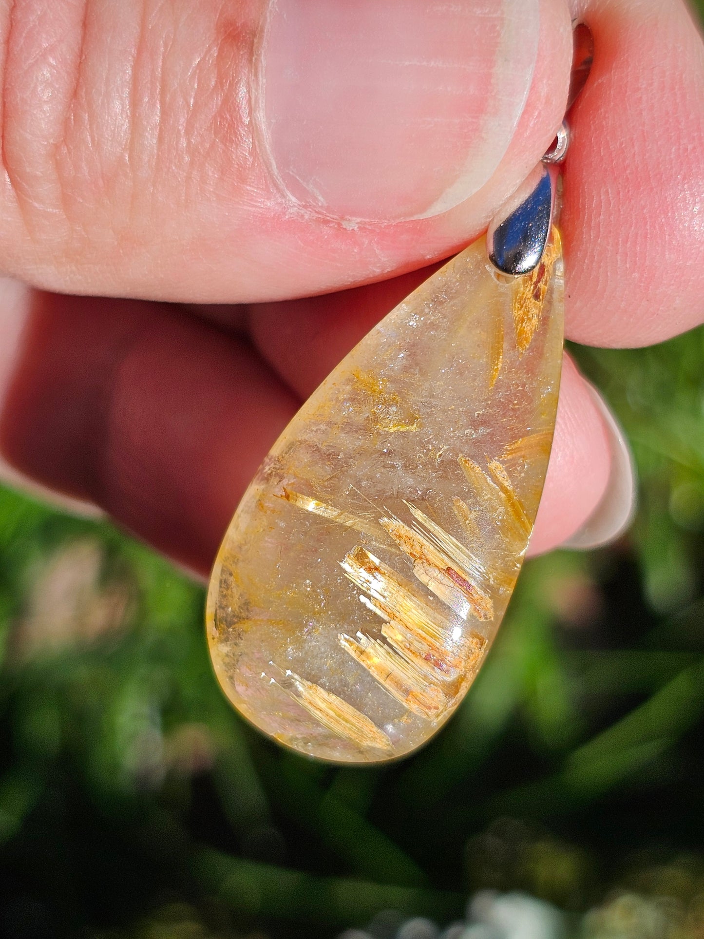 Pendentif en Quartz Rutile n°3