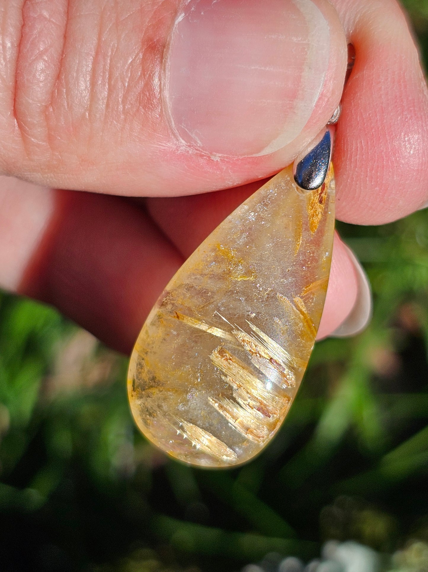 Pendentif en Quartz Rutile n°3